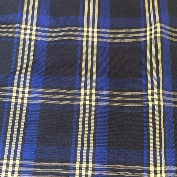 Derek Rose of London Pajama Pants Blue Plaid Tartan Pants Sz XXL - Picture 4 of 9